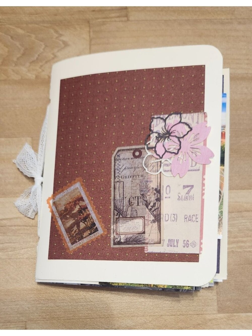 Junk Journal Handmade 84 pages